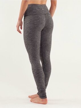 Lululemon Wunder Under High-Rise Leggings - Coco Pique Black